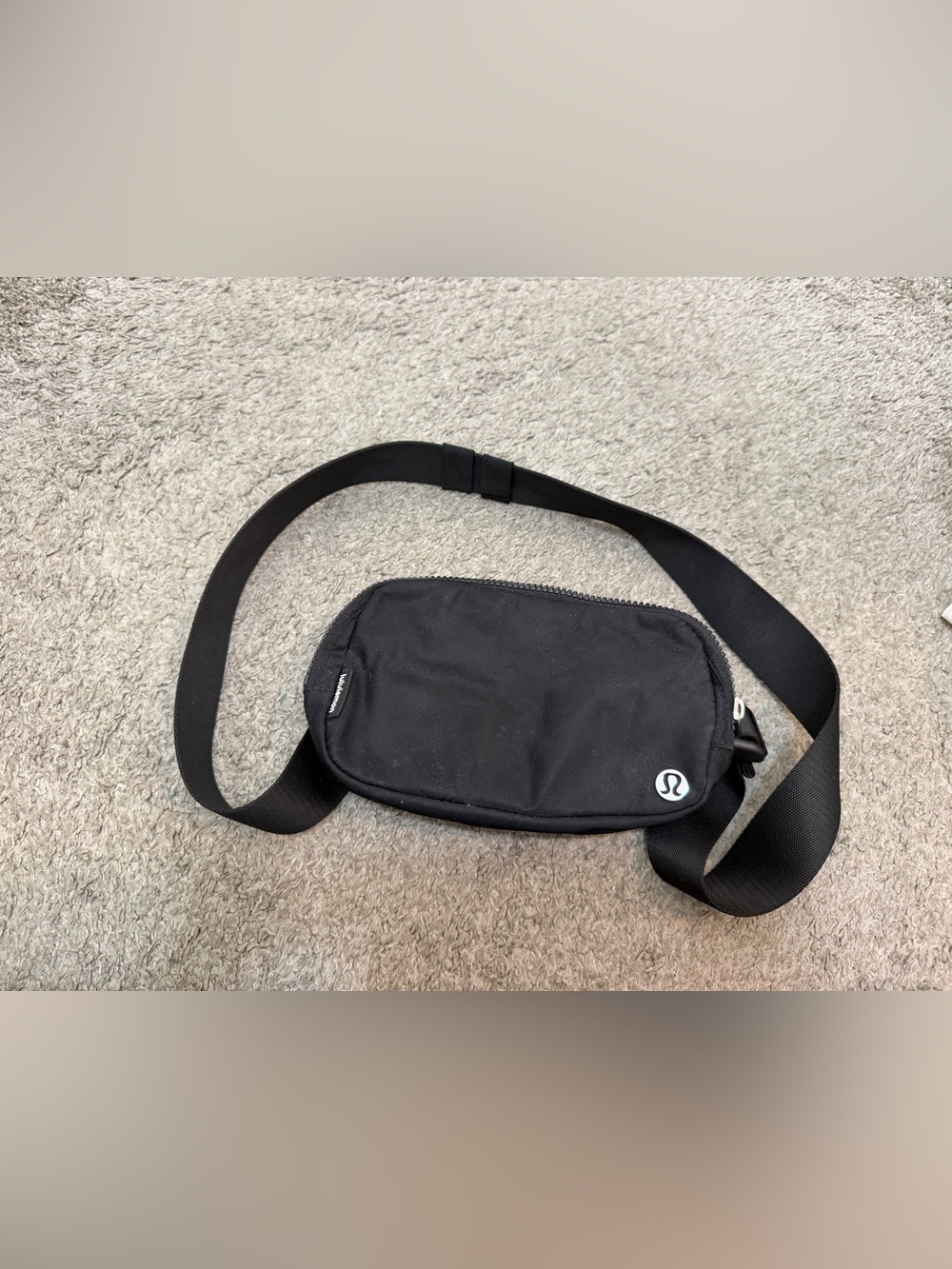 Black Lululemon Belt Bag
